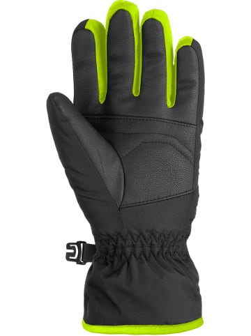 Reusch Fingerhandschuh Alan Junior in blck/dres blue/neon green