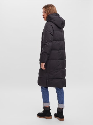 Vero Moda Lange Puffer Jacke Winter Mantel Stepp Parka VMERICAHOLLY in Schwarz-2