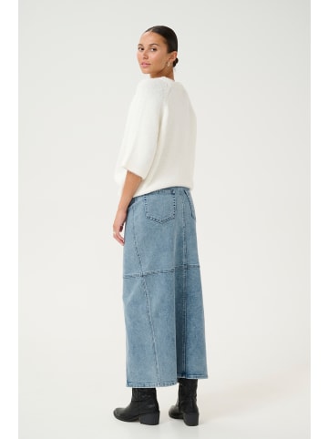 Kaffe Denimrock KAdoriana Regular fit in Washed Blue Denim