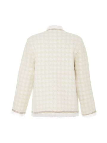 zitha Damen Strickjacke in Wollweiss