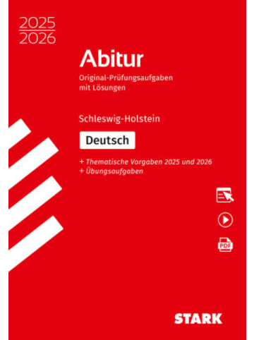 Stark Buch - STARK Deutsch - Abitur 2025/2026 Schleswig-Holstein - Prüfungsvorbe