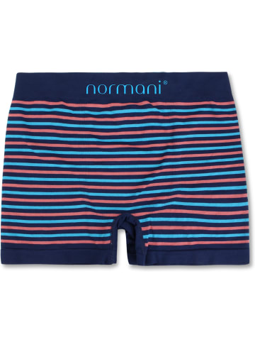 normani 12 Stück Mikrofaser-Boxershorts für Herren in Blau/Pink