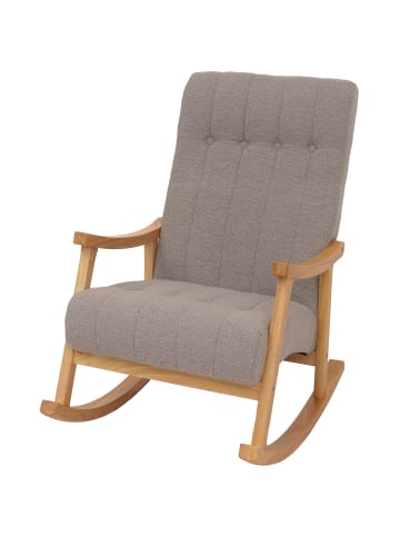 MCW Schaukelstuhl K10, Grau, Gestell natur