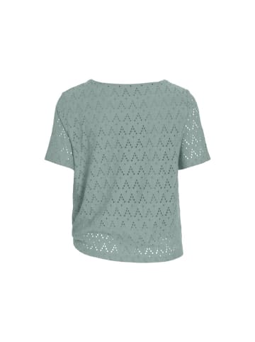 Vila T-Shirt in blue surf