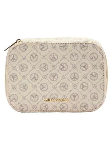 Carlo Colucci Kosmetiktasche Cracogna in Creme