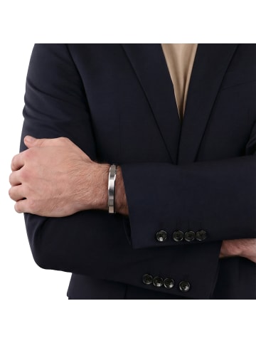 JOOP! Armreif Edelstahl in Silber