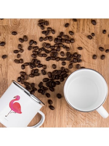 Mr. & Mrs. Panda Pott Flamingo Classic ohne Spruch in Weiß