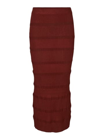 Vero Moda Strickrock in Fired Brick