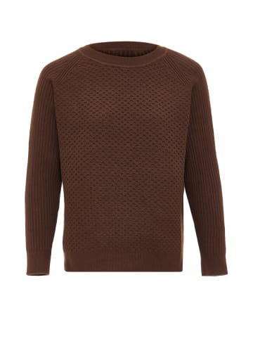 carato Strickpullover in Braun