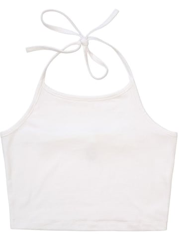 Brandit Top "Women Neckholder Top" in Weiß