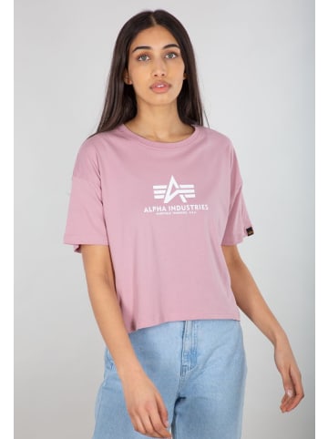 Alpha Industries Shirt "Basic T Cos Wmn" in Pink