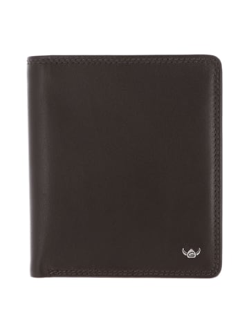 Golden Head Polo Geldbörse RFID Schutz Leder 13 cm dunkelbraun