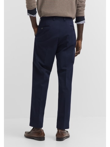 Bugatti Bundfaltenhose in 380-marine