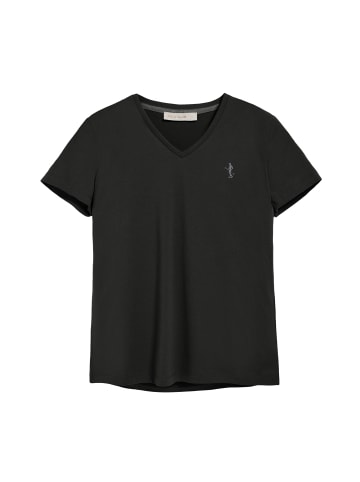 Polo Club T-Shirt in Schwarz