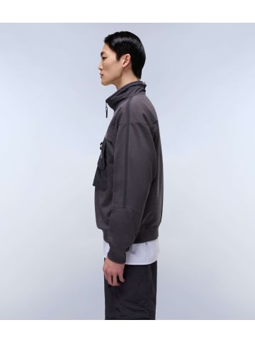 Napapijri Pullover "B-Tusco Hz" in Grau