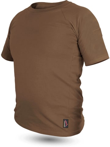 Normani Outdoor Sports Herren Taktisches T-Shirt Captain in Khaki