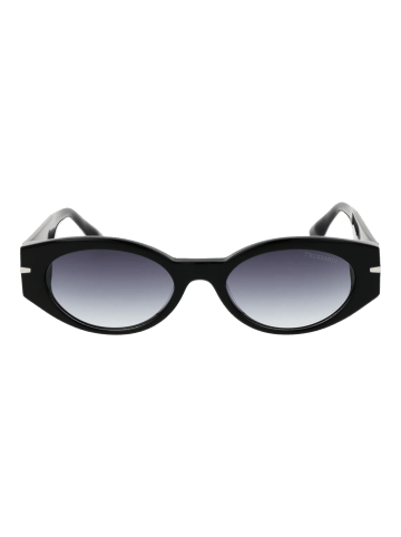 Damen Sonnenbrillen Oval Schwarz