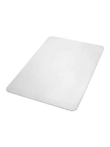 relaxdays Bodenschutzmatte in Transparent - (B)120 x (T)75 cm