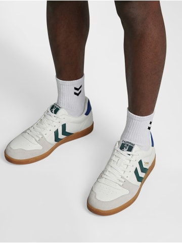 Hummel Hallenschuh Handball Perfekt Erwachsene in BRIGHT WHITE/NAVY PEONY
