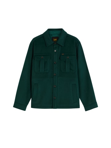 Lee Overshirt Utility Wool in Ponderosa Pine