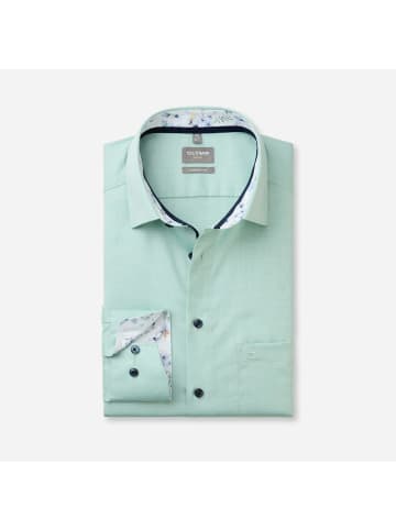 OLYMP  Hemd comfort fit in Grün