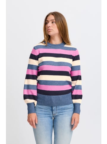 ICHI Strickpullover IHEDEN LS7 20121529 lässiger Strickpullover in Bunt
