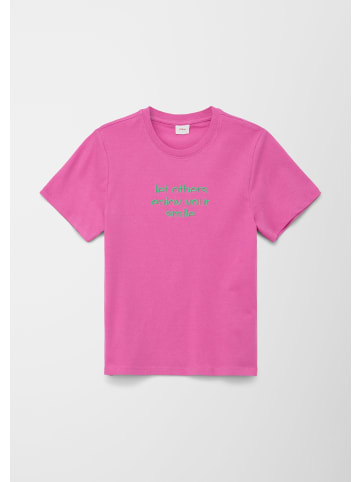 s.Oliver T-Shirt kurzarm in Pink