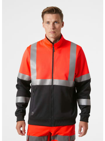 Helly Hansen Pullover "Addvis Zip Sweatshirt Cl 1" in Rot