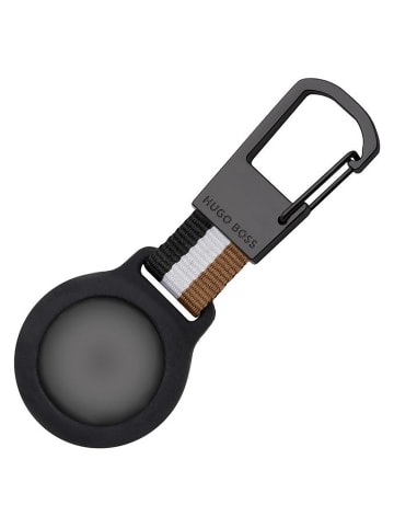 BOSS - Schlüsselanhänger mit AirTag-Halterung in schwarz
