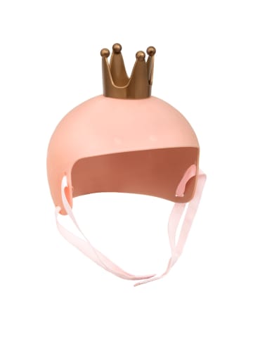 Skrållan Puppenzubehör Fahrradhelm in rosa/pink