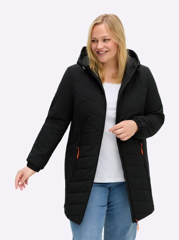 sheego Steppjacke in schwarz