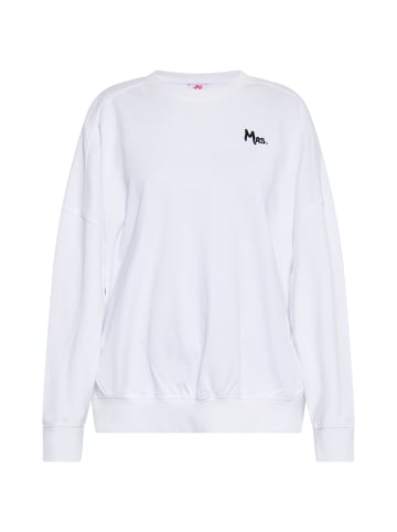 myMo Sweatshirt in Weiss