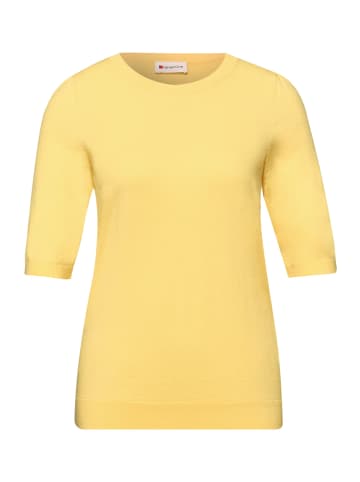 Street One Bluse LTD_QR short sleeve in Bloom Yellow