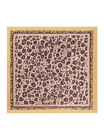 Betty Barclay Tuch mit Aufdruck in Taupe/Yellow