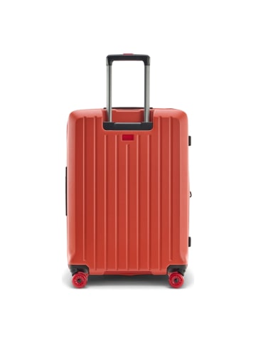 Stratic Buzz 4 Rollen Trolley M 65 cm mit Dehnfalte rosso-clay