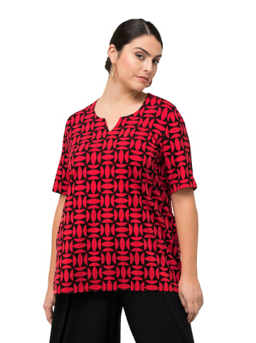 Ulla Popken Shirt in neon rot