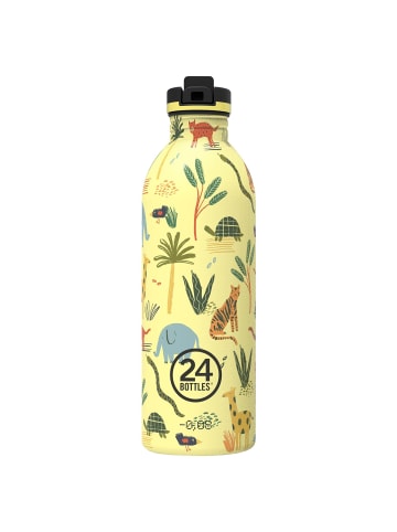 24Bottles Kids Urban Trinkflasche in stone jungle friends