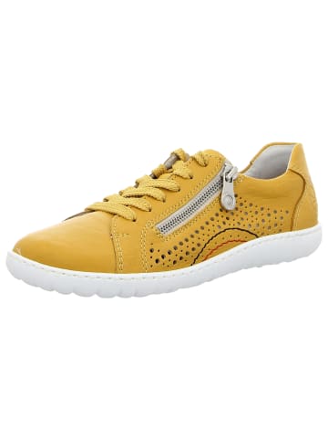 rieker Sportlicher Schnürschuh in gelb
