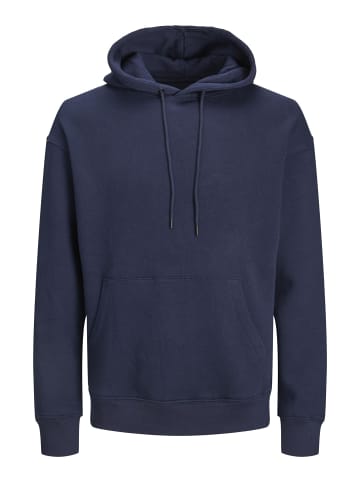 JACK & JONES PLUS Kapuzenpullover in Navy Blazer