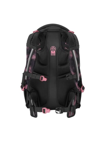 Coocazoo Schulrucksack PORTER Pink Illusion in Schwarz/Rosa