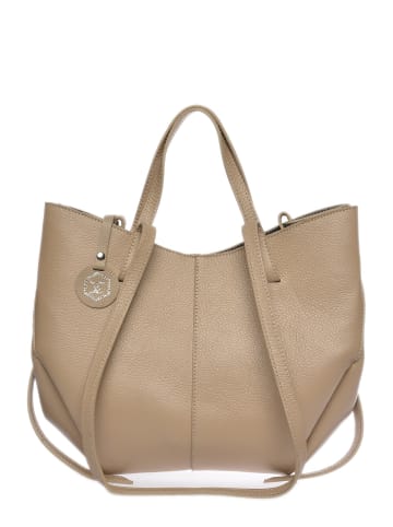 Luisa Vannini Henkeltasche in Taupe