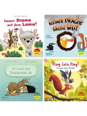 Carlsen Buch - Maxi-Pixi-4er-Set 126: Kleine Tiere - große Gefühle (4x1 Exem