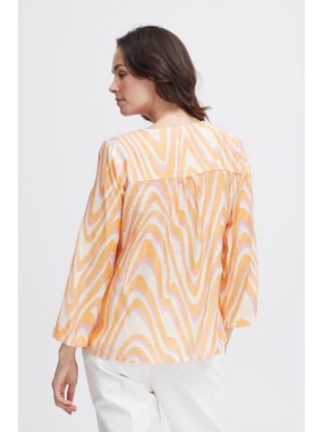 Fransa FRAriana regular fit in Apricot Wash AOP MS24 02H