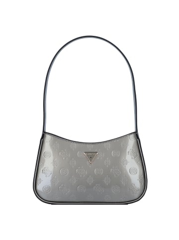 Guess Arnela Schultertasche 26 cm in pewter logo