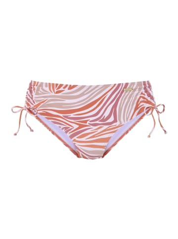 Sunseeker Bikini-Hose in weiß-rose-orange