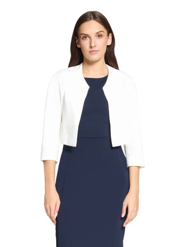 Vera Mont Bolero-Jacke figurbetont in Rohweiß