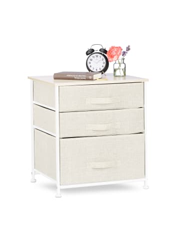 relaxdays Regalsystem in Beige - (B)48 x (H)53 x (T)40 cm