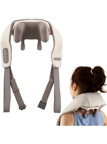 COSTWAY Massagegerät Ultraleicht kabellos in Beige