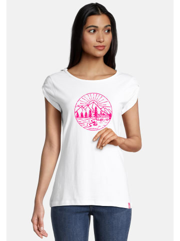 Salzhaut Shirt BIIKE - CAMPER in White