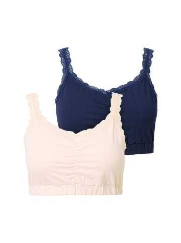 Ulla Popken Bustier in nachtblau